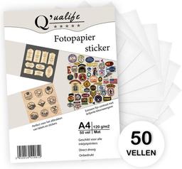 Qualife Q’ualife® Stickervellen A4 Sticker