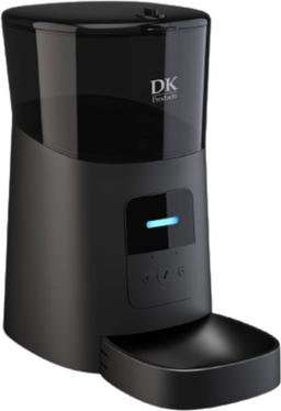 DKProducts.nl Automatische voerbak zwart Voerautomaat