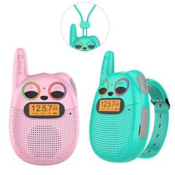 QNIGLO Walkie Talkies with FM