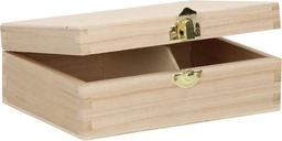 CraftEmotions Houten speelkaarten doos 17cm