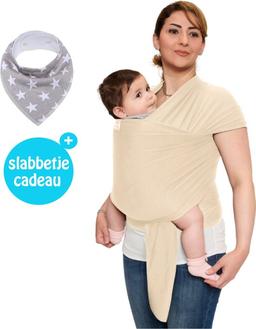 Baby Garden draagdoek beige Ergonomisch