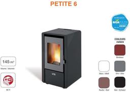 Tepor Petit 6kw pelletkachel wit