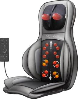 Lifeproducts Shiatsu Massagestoel met Massagekussen