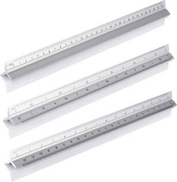 Hofftech Aluminium Driekantige Schaallat