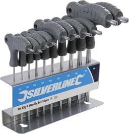 Silverline Torx Sleutels Met T-Handvat