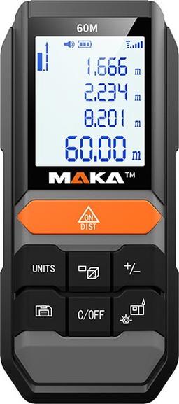 MAKA Digitale Laser Afstandsmeter 60