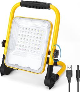 Aigostar LED Bouwlamp Acculamp Verstelbare