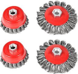 4Pcs Rotary Twisted Knoop Platte