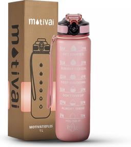 Motivatie Waterfles Motivai® Rosé