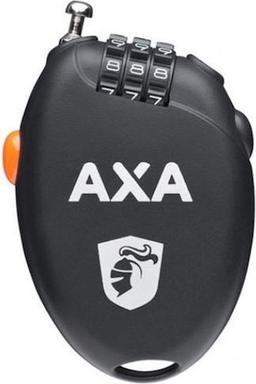 Axa Roll retractable kabelcijferslot 75