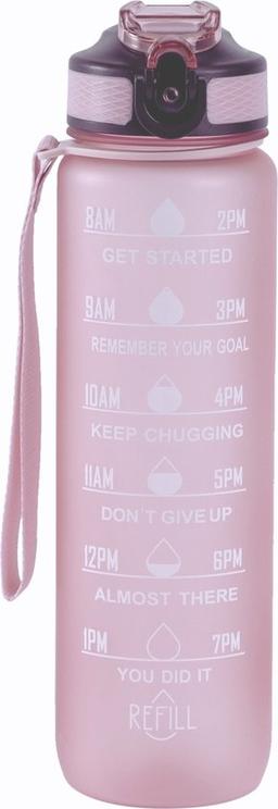 Motivatie Waterfles Rosé 1 Liter