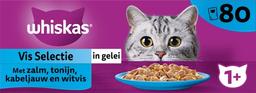 Whiskas 1+ Kattenvoer Natvoer Vis