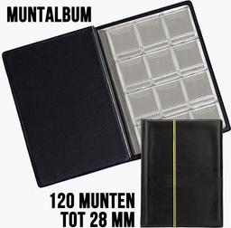 Allernieuwste.nl® Muntenalbum voor 120 Munten