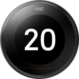 Google Nest Thermostaat Zwart