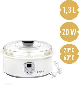 Yoghurtmaker 1.3 liter met 7