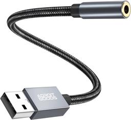 AdroitGoods Usb-A Naar 3,5 mm