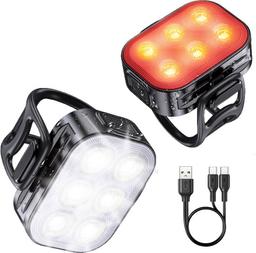 Inlustro LED Fietslamp Set Voorlicht