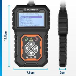 PuroTech OBD2 Scanner OBD Diagnosecomputer