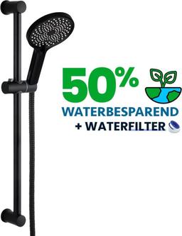 EcoRain© Waterbesparende Doucheset met Handdouche