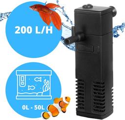 Hidom Aquariumfilter 200L/H 0L-50L