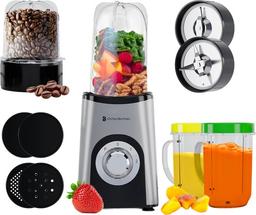 KitchenBrothers Smoothie Blender 2-in-1 4