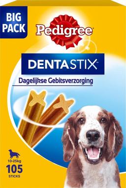 Pedigree Dentastix Kauwstaven Gebitsverzorgende Hondensnacks