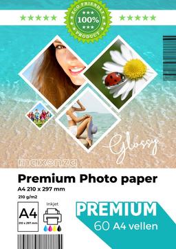 Maxenza Fotopapier Glossy Glanzend 60