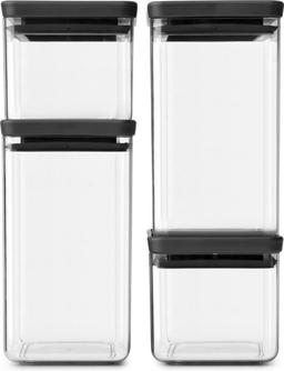 Brabantia Tasty+ Voorraadpotten Stapelbaar 2x