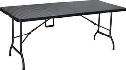 Vouwtafel campingtafel wickerlook