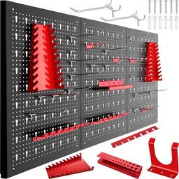 tectake® - Gereedschapswand met 25