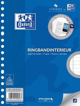 Oxford ringbandinterieur A5 17 gaats