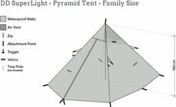 DD Hammocks DD SuperLight Pyramid