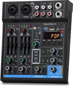 M4 Professionele Audiomixer Geluidskaart Console