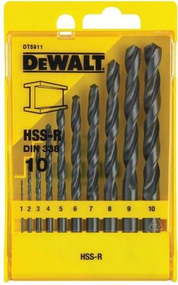 DeWalt DT5911 10 delige HSS-R