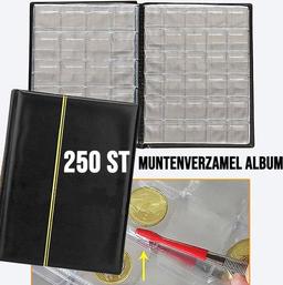 Allernieuwste.nl® Muntenalbum voor 250 Munten