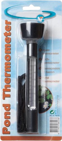 Drijvende thermometer met touw