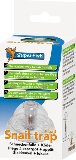 Superfish Slakkenvanger 5.9x6x10.6 cm Transparant