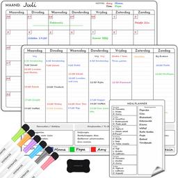 Systemyze Maandplanner & Weekplanner Whiteboard