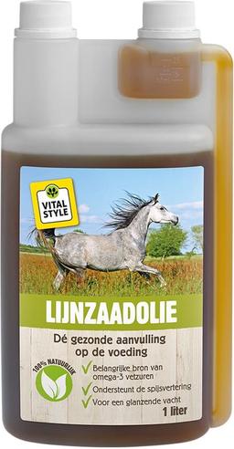 VITALstyle LijnzaadOlie - Paarden Supplementen