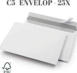 Envelop wit zelfklevend C5 162