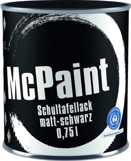 McPaint Schoolbord Krijtverf Zwart Krijtbordverf