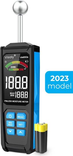 Visaly Pinless Vochtmeter VM810A Professionele