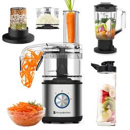KitchenBrothers Foodprocessor 5-in-1 Compacte Keukenmachine