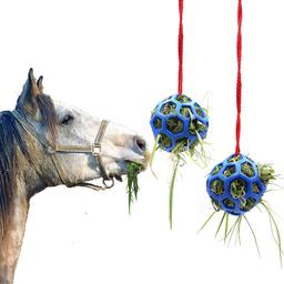 Paardengeitbal hooivoeder hangende voerbak paard