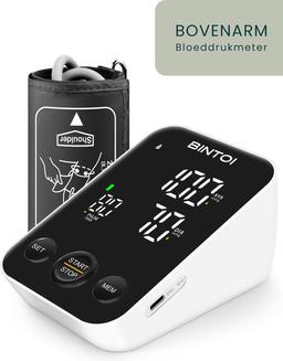 Bintoi® BX300 Bloeddrukmeter Bovenarm Hartslagmeter