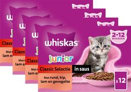 Whiskas Classic Junior Kattenvoer Natvoer