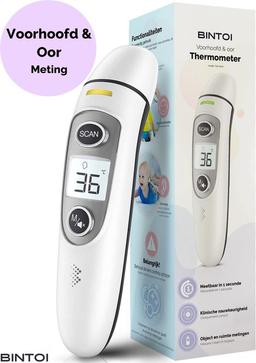 Bintoi® X200 Thermometer voorhoofd Oorthermometer