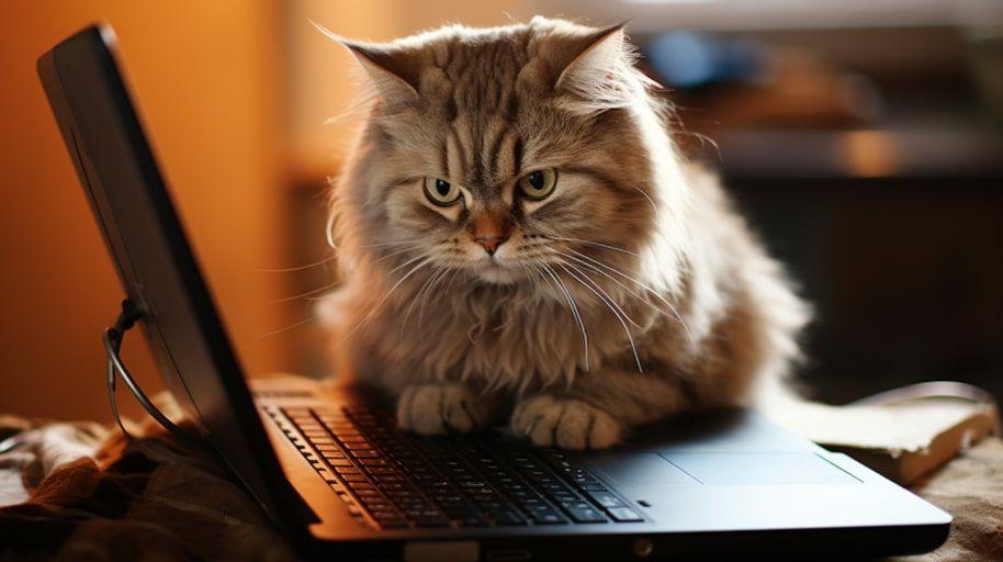 Kattengedrag: Waarom Zitten Katten Graag op Laptops?