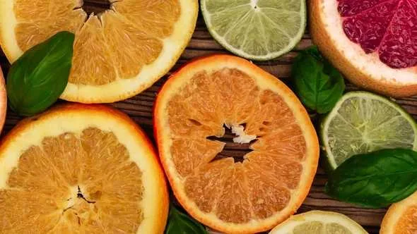 Gesneden fruit