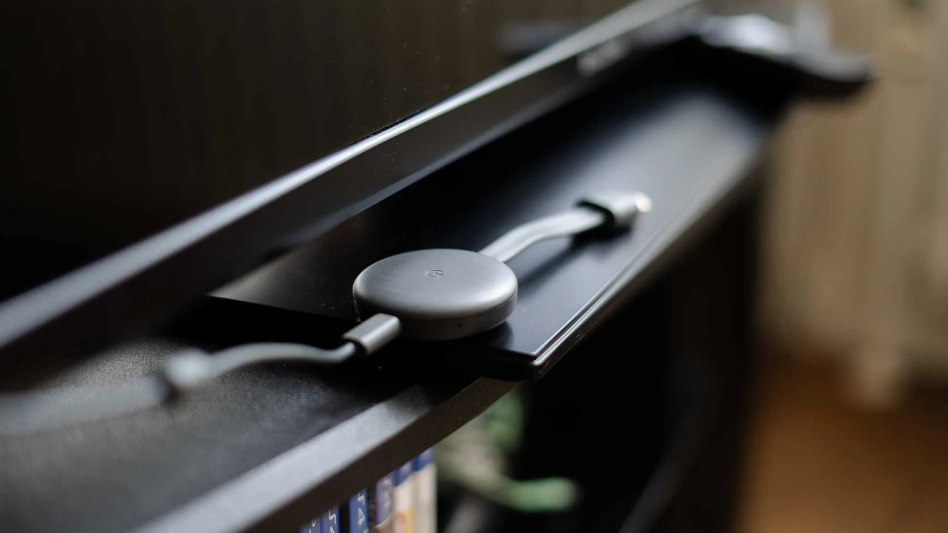 Chromecast onder tv